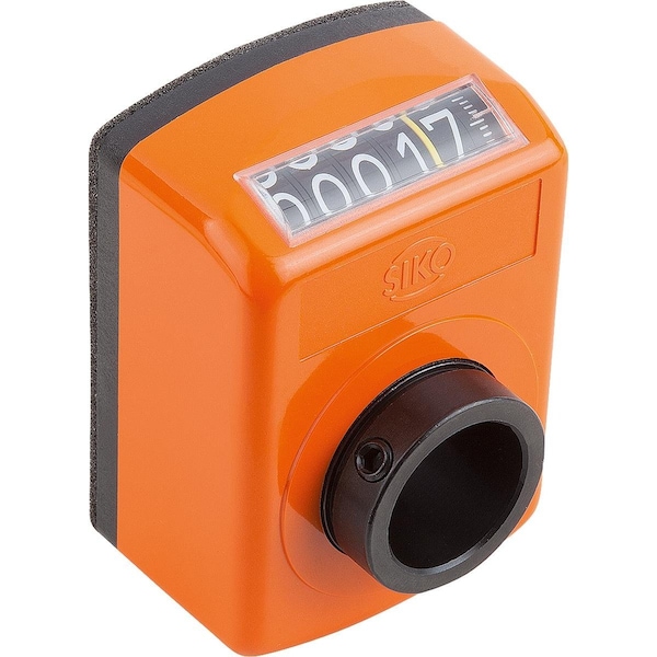 Position Indicator Digital, Polyamide Orange Ral2004, Comp:Steel, Programmed Au=0010, 0, P=10